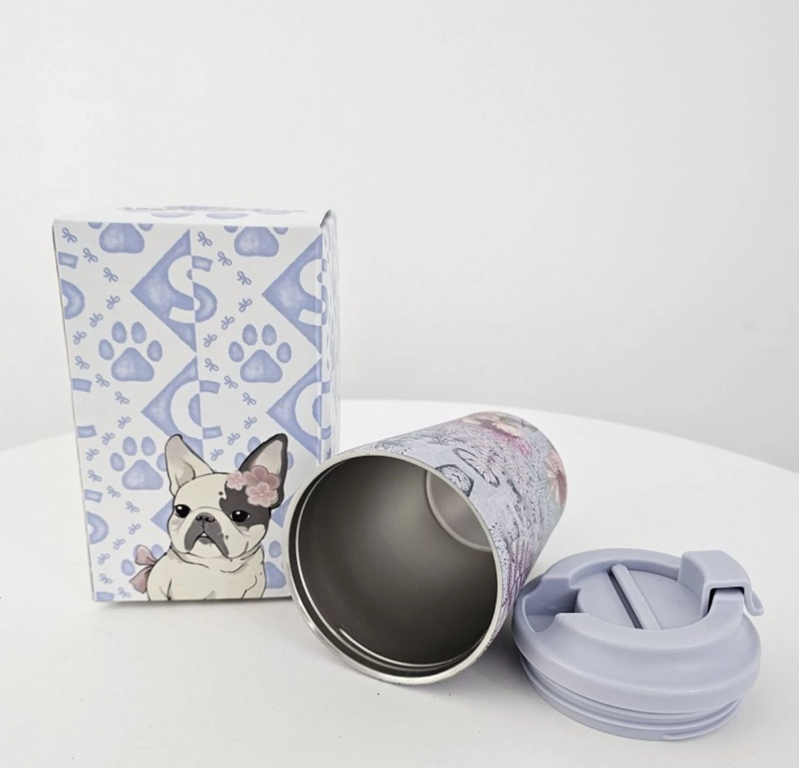 Taza vaso térmico Sweet Candy azul – photo 4